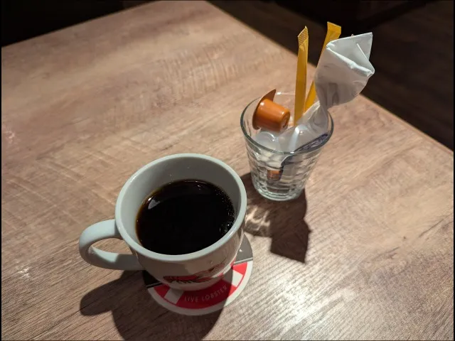 ホットコーヒー(RED LOBSTER)
