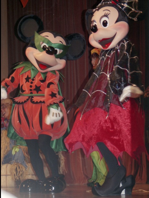 ミッキーとミニー（ディズニー・ハロウィーン 2003）