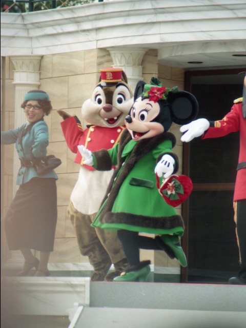 デールとミニー（クリスマス・ホリデー・イン・ニューヨーク）