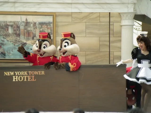 デールとチップ（クリスマス・ホリデー・イン・ニューヨーク）