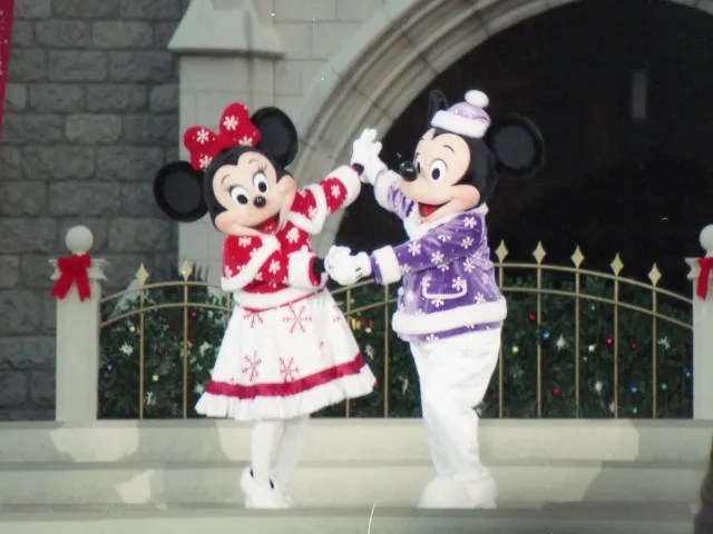 ミニーとミッキー（ミッキーのメリークリスマス）