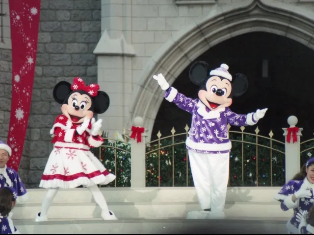 ミニーとミッキー（ミッキーのメリークリスマス）