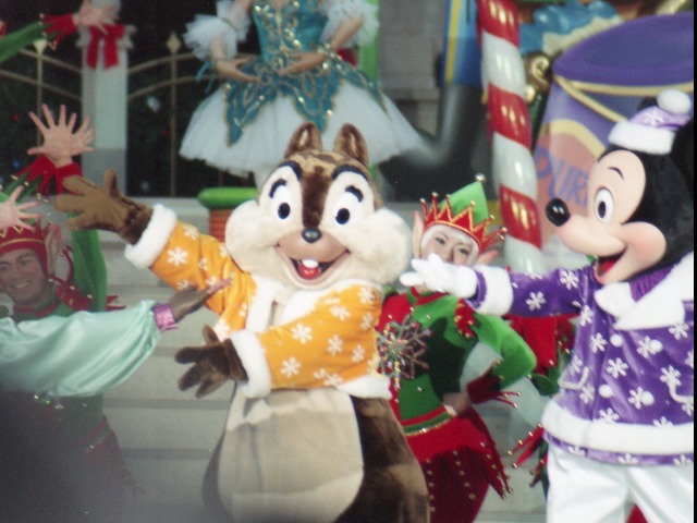 チップとミッキー（ミッキーのメリークリスマス）