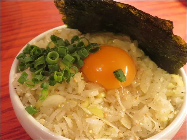 ネギ玉ライス アップ(焼肉トラジ)