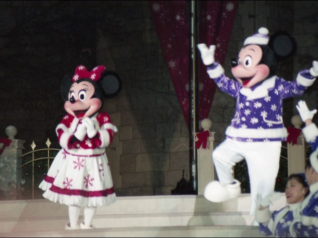 ミニーとミッキー（ミッキーのメリークリスマス）