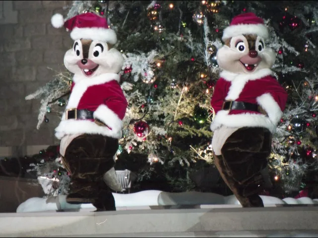 チップとデール（ミッキーのメリークリスマス）