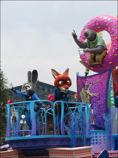 ズートピアフロート（ディズニー・ハーモニー・イン・カラー）