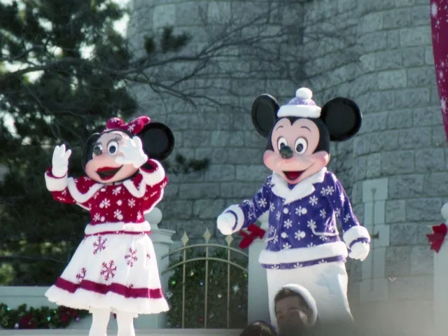 ミニーとミッキー（ミッキーのメリークリスマス）