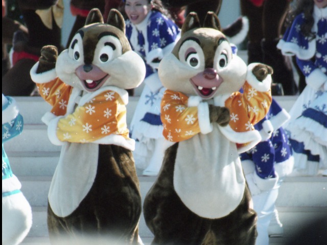 チップとデール（ミッキーのメリークリスマス）