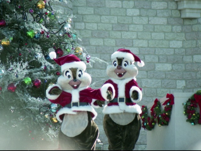 チップとデール（ミッキーのメリークリスマス）