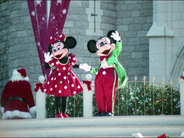 ミニーとミッキー（ミッキーのメリークリスマス）