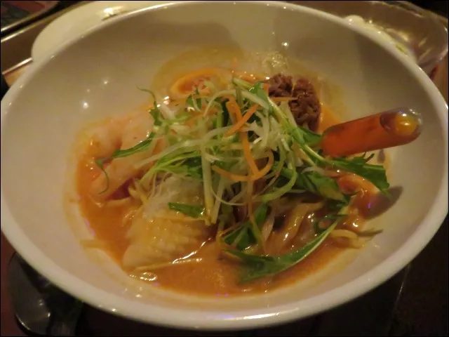 冷やし担担麺(ヴォルケイニア・レストラン)