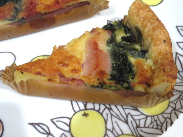 ベーコンとほうれん草のキッシュ（スターバックス コーヒー）