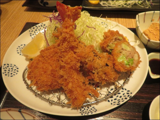 葵 かつ盛り合わせ（とんかつ 和幸）