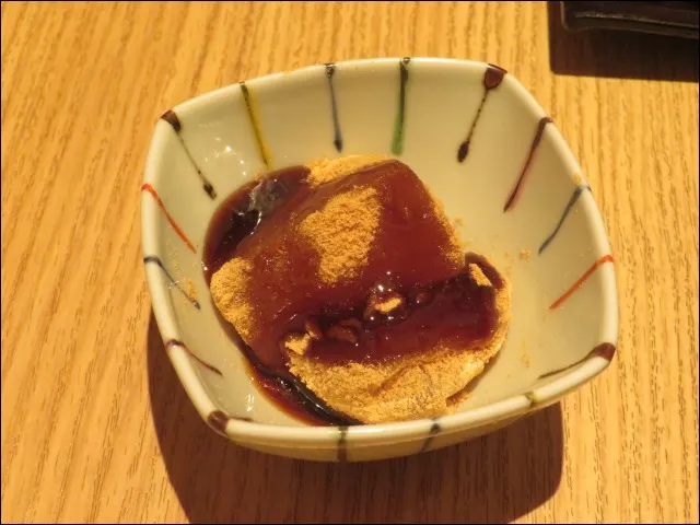 わらび餅（とんかつ 和幸）