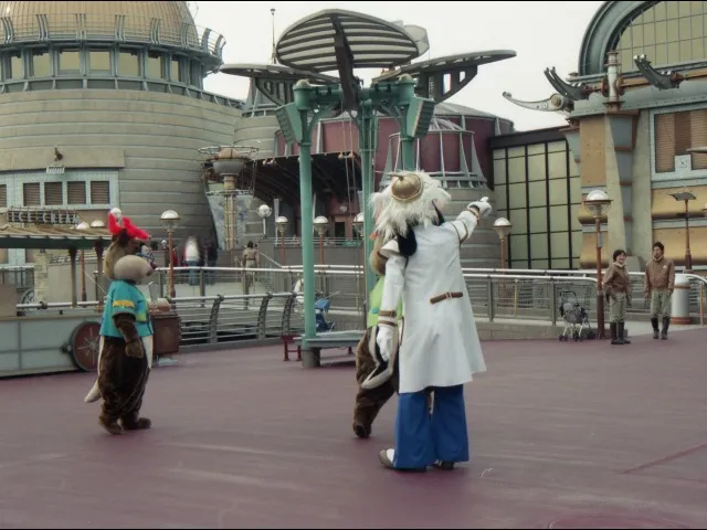 デール、グーフィー、チップ（ポートディスカバリー）