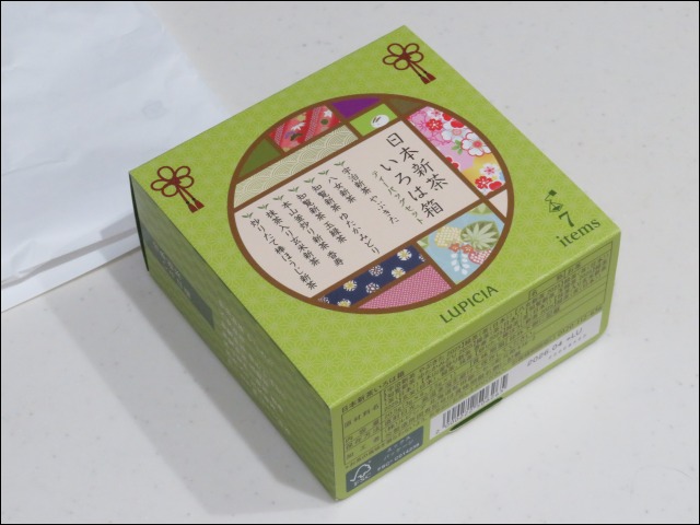 日本新茶いろは箱 箱（ルピシア）