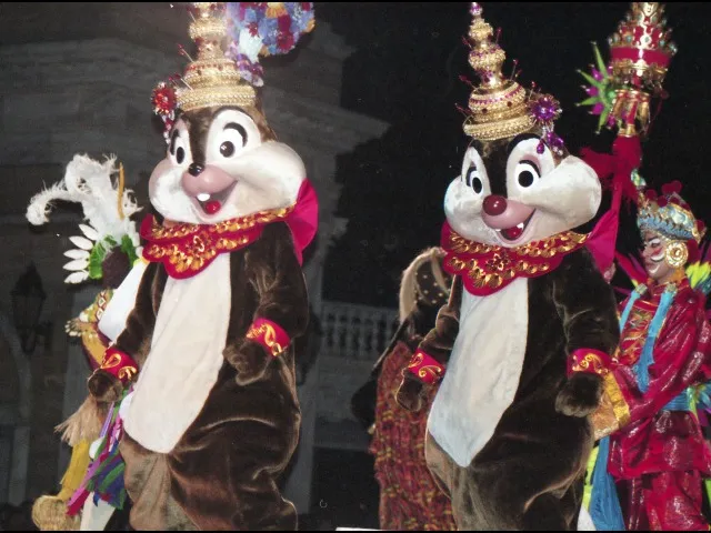 チップとデール（ディズニー・リズム・オブ・ワールド）