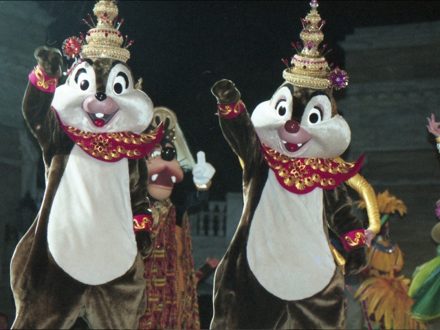 チップとデール（ディズニー・リズム・オブ・ワールド）