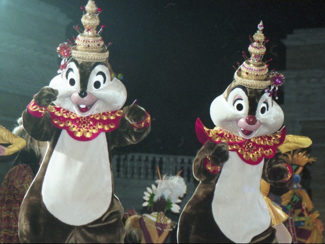 チップとデール（ディズニー・リズム・オブ・ワールド）
