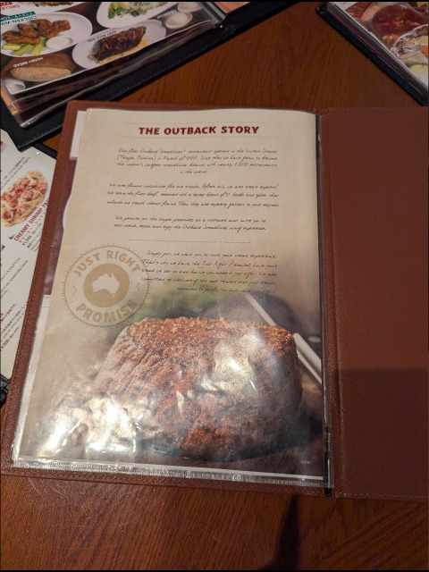 THE OUTBACK STORY（OUTBACK STEAKHOUSE）