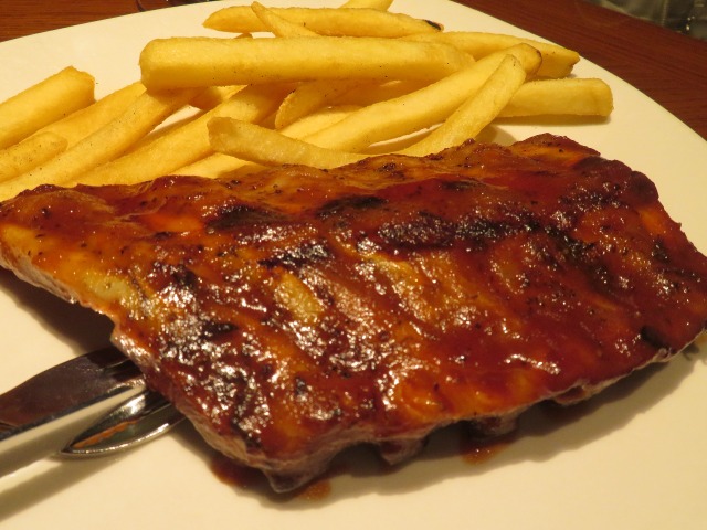 ベビーバックリブ アップ（OUTBACK STEAKHOUSE）