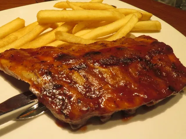 ベビーバックリブ アップ(OUTBACK STEAKHOUSE)