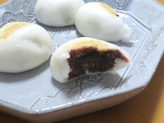 蒸し饅頭ショコラ 断面（ゴディバ）