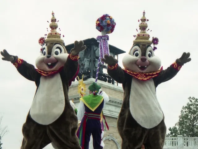 チップとデール（ディズニー・リズム・オブ・ワールド）