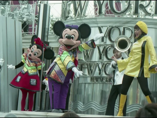 ミニーとミッキー（ディズニー・リズム・オブ・ワールド）