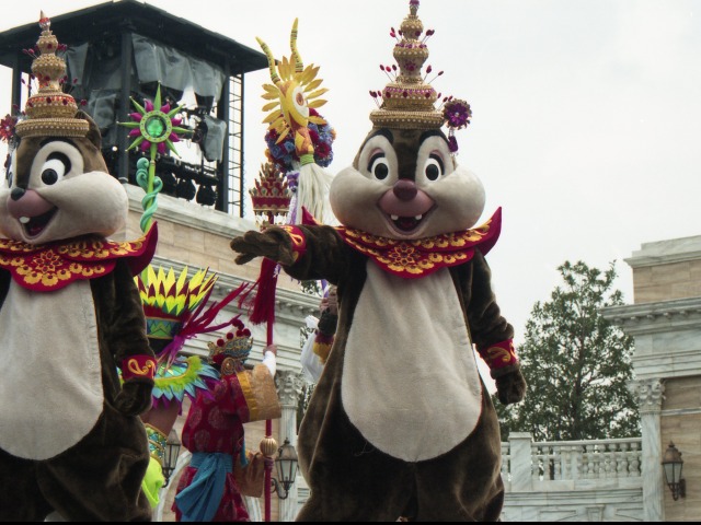 チップとデール（ディズニー・リズム・オブ・ワールド）