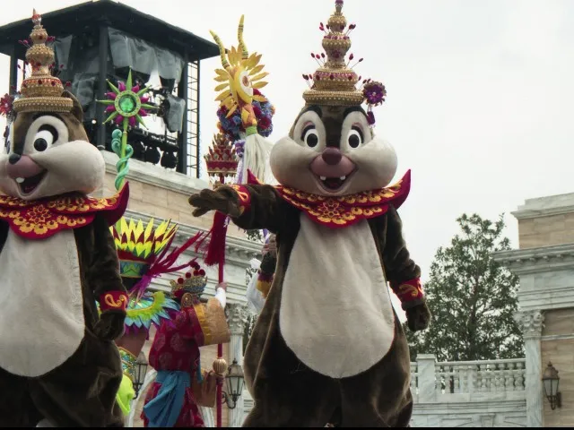 チップとデール（ディズニー・リズム・オブ・ワールド）
