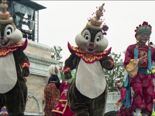 チップとデール（ディズニー・リズム・オブ・ワールド）