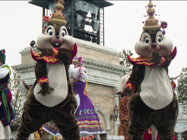チップとデール（ディズニー・リズム・オブ・ワールド）