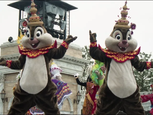 チップとデール（ディズニー・リズム・オブ・ワールド）