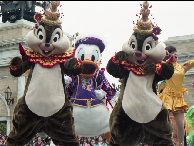 チップ、ドナルド、デール（ディズニー・リズム・オブ・ワールド）