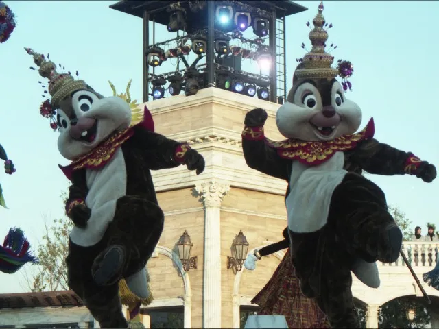 チップとデール（ディズニー・リズム・オブ・ワールド）
