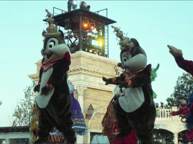 チップとデール（ディズニー・リズム・オブ・ワールド）