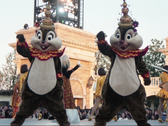 チップとデール（ディズニー・リズム・オブ・ワールド）