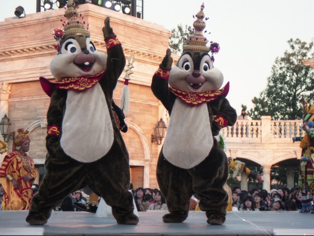 チップとデール（ディズニー・リズム・オブ・ワールド）