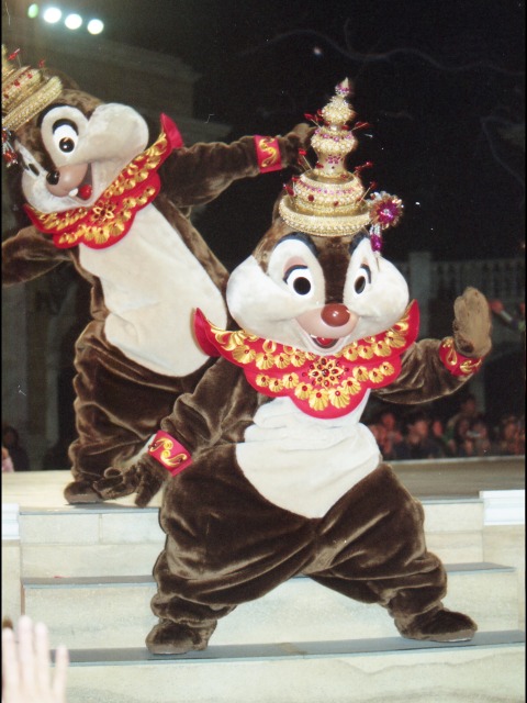 チップとデール（ディズニー・リズム・オブ・ワールド）