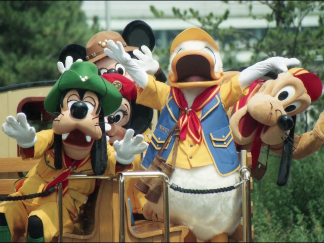 グーフィー、ドナルド、プルート（ディズニーキッズ・サマーアドベンチャー）