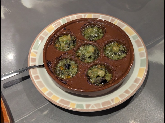エスカルゴのオーブン焼き（サイゼリヤ）