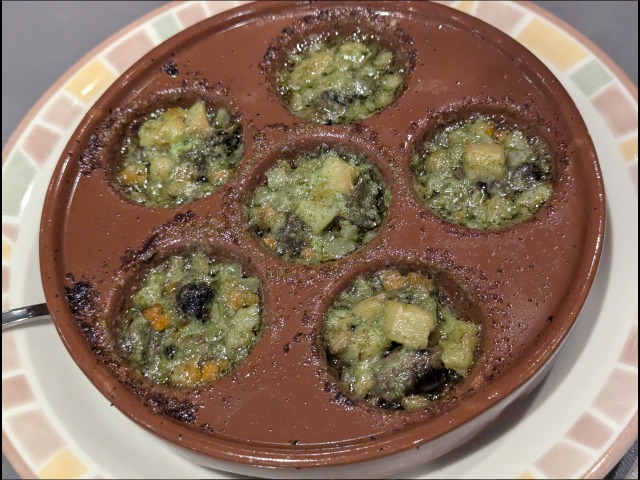 エスカルゴのオーブン焼き（サイゼリヤ）