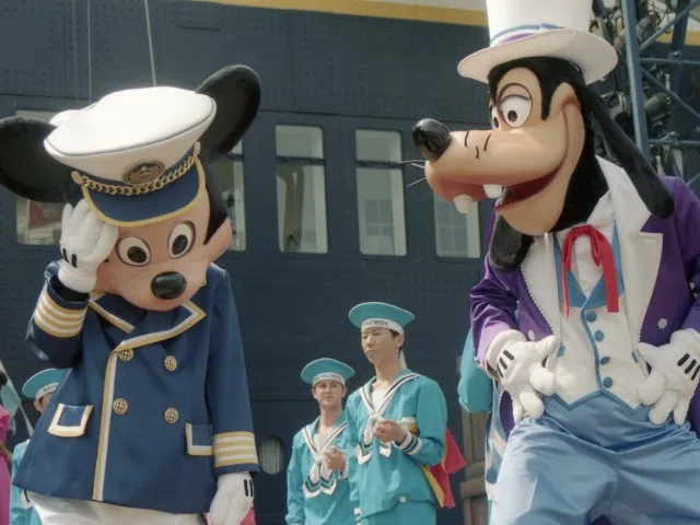 ミッキーとグーフィー（セイル・アウェイ）