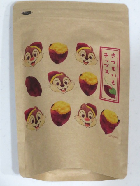 チップ＆デール さつまいもチップス SWEET POTATO FLAVOR（ディズニーストア）