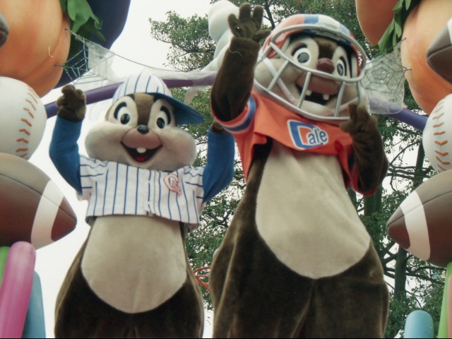 チップとデール（ディズニー・ハロウィーン・パレード）
