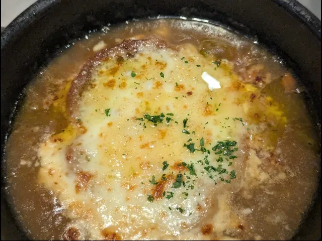 たまねぎのズッパ アップ(サイゼリヤ)