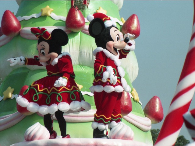 ミニーとミッキー（ミッキーのクリスマス・オン・パレード）