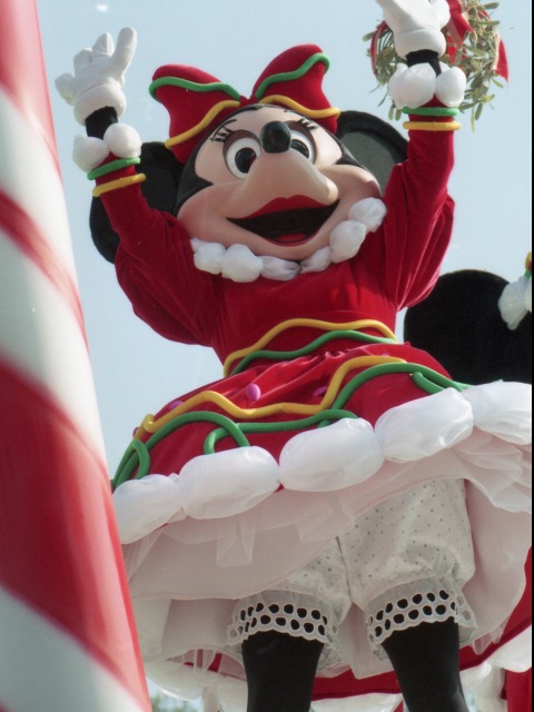 ミニーマウス（ミッキーのクリスマス・オン・パレード）